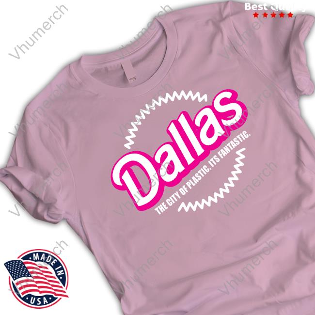 Bullzerk Merch Dallas The City Of Plastic Its Fantastic Tank Top