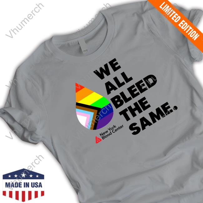 Lindsay Lee Wallace We All Bleed The Same T Shirts