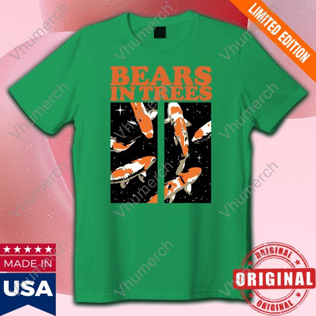 Official Bears In Trees Aquarium Hoodie