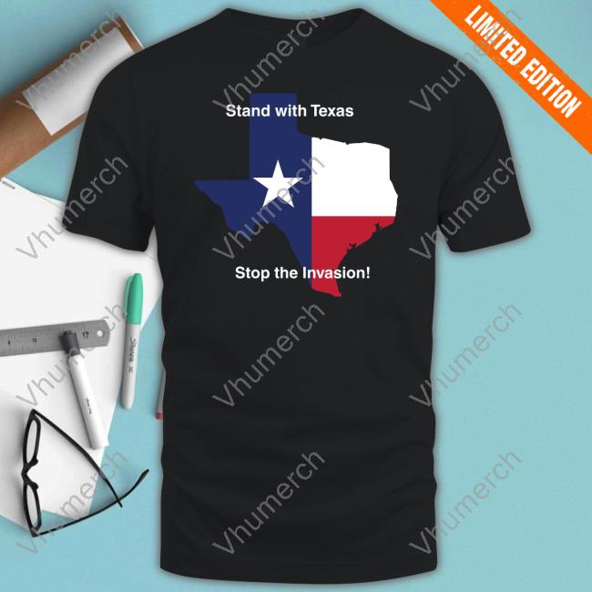 Merican Af Stand With Texas Stop The Invasion Hoodie