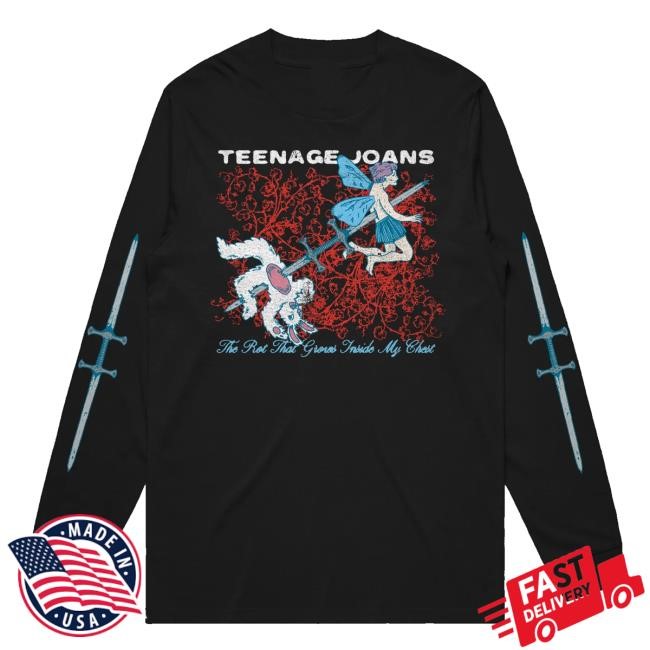 Imprint Merch Store Teenage Joans Sword L/S Crewneck Sweatshirt