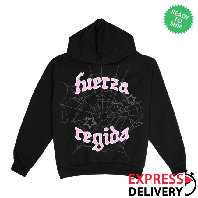 Fuerza Regida Merch Store Fuerza Spider Tee Shirt