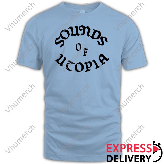 Travis Scott's Wearing Sounds Of Utopia Tee Utopia