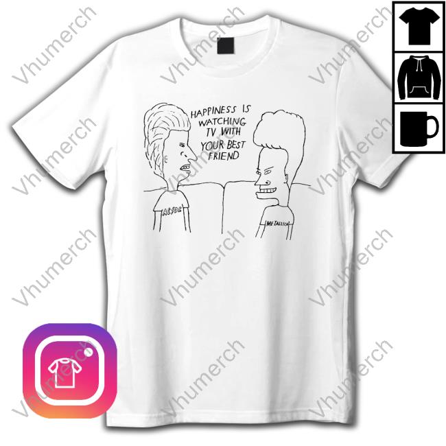 Official Sandw1tchshop Happiness Is Watching Tv With Your Best Friend Shirts