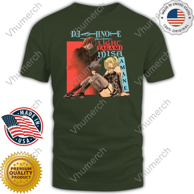 Amgmedikalmdk Death Note Light Yagami Misa Amane Sweatshirt Liltunechi