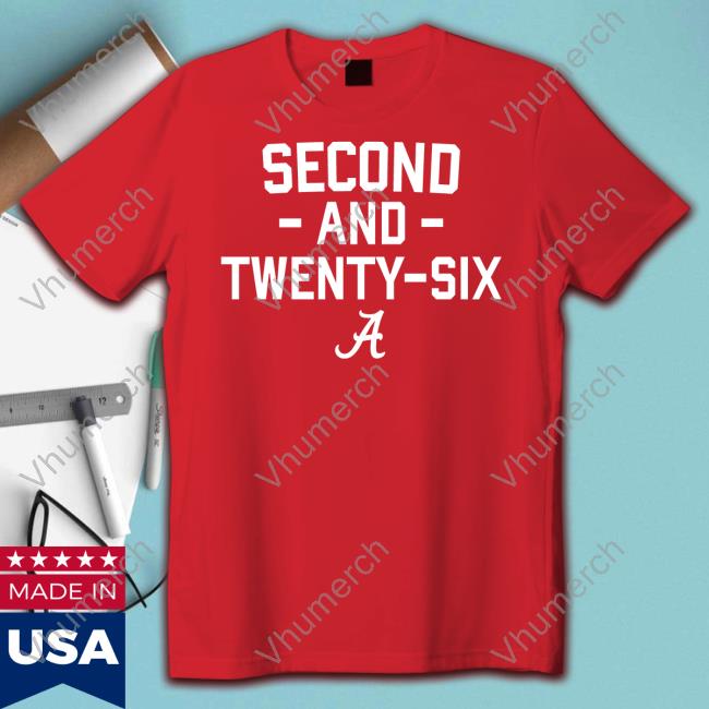 Barrett Sallee Alabama Football Second And Twenty-Six Tees