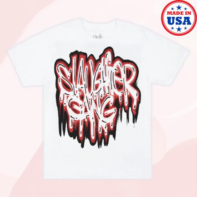 Official 21 Savage Store Merch 21 Savage Slaughter Gang Drip Classic Shirt V2 21Savage Shop