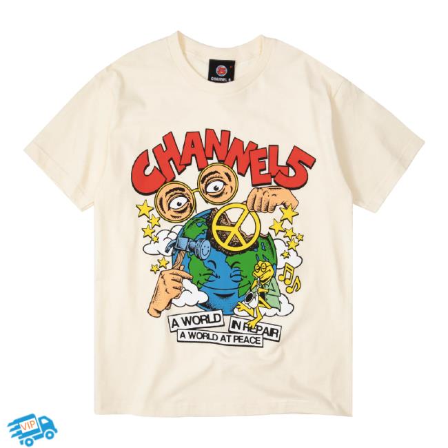 Trending Channel5 A World In Repair | Cream Tee Channel5 Merch Store