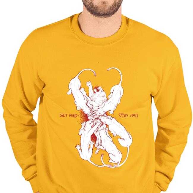 Hagofbolding Get Mad Stay Mad Hoodie Sweatshirt