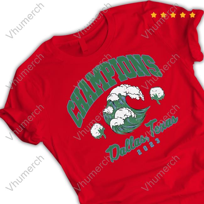 Barstool U G Wave Bowl Champions Dallas Texas 2023 Tees