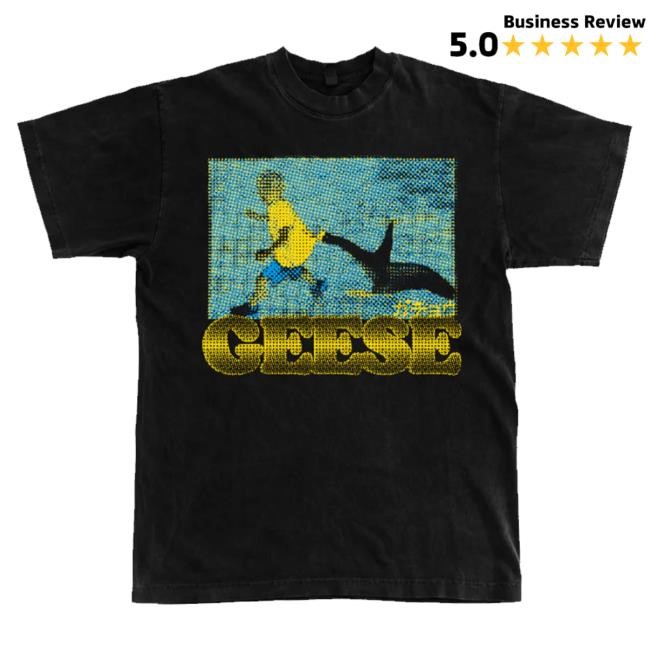 Hello Merch Store Shop Geese Chase Black Classic Shirt