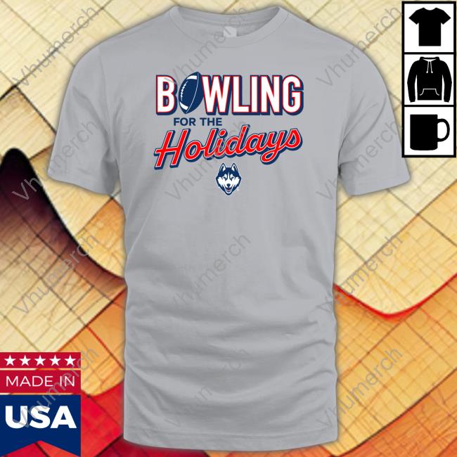 Uconn Huskies Store Bowling For The Holidays T Shirts