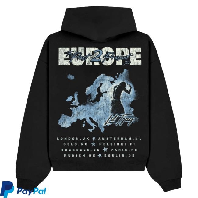 Official Lil Tjay Merch Past 2 Present Hoodie Sweatshirt