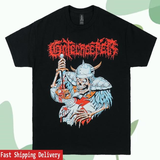 Gatecreeper Merch Red Stab Hooded Sweatshirt