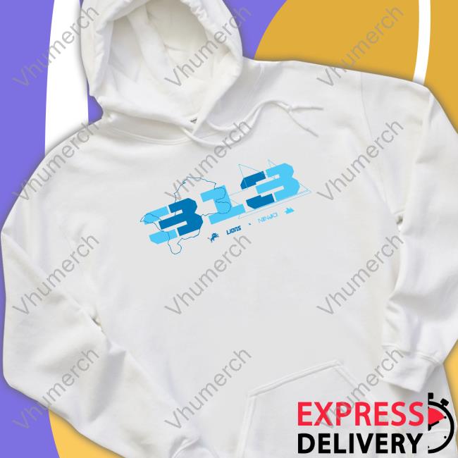 Teamninja Merch Ninja X Detroit Lions 313 Hoodie Sweatshirt