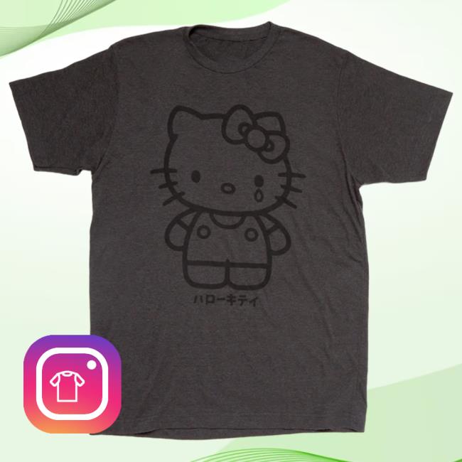 Official Sanrio Apparel Clothing Merch Store Shop Hello Kitty Sanrio Original Emotional Shirt 2023