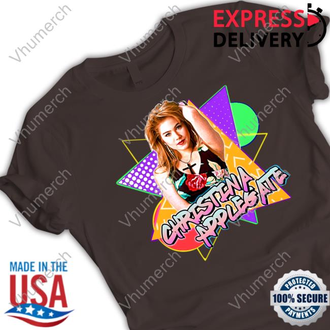 Seanrosssapp Christina Applegate T Shirt Seanrosssapp Christina Applegate 90S Retro T Shirt