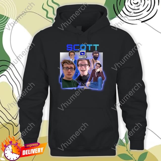 Vintage Scott Wozniak Hoodied Sweatshirt