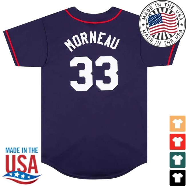 Classicfootballshirts 2006-08 Minnesota Twins Morneau #33 Majestic Jersey (Alternate) Crewneck Sweatshirt