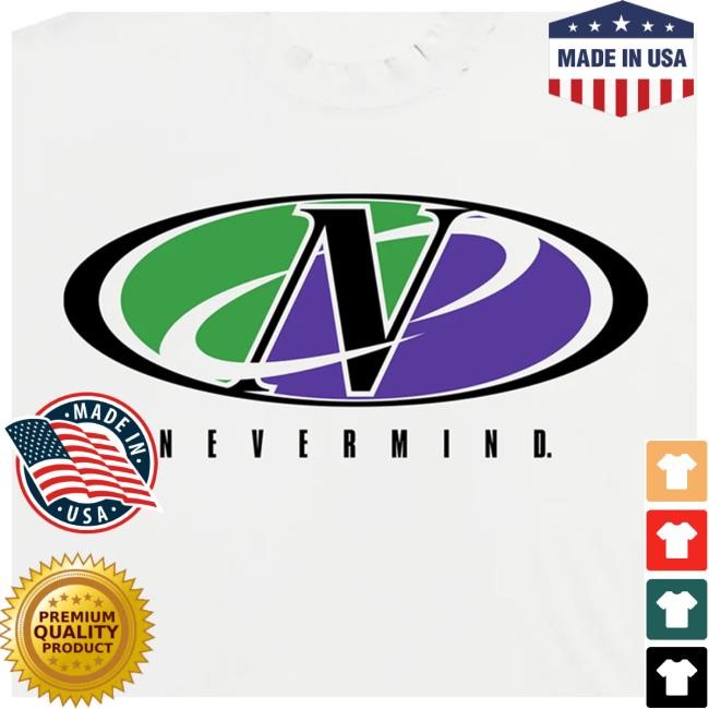 Nevermind Pod Merch Never Mind Sporty Logo T-Shirt