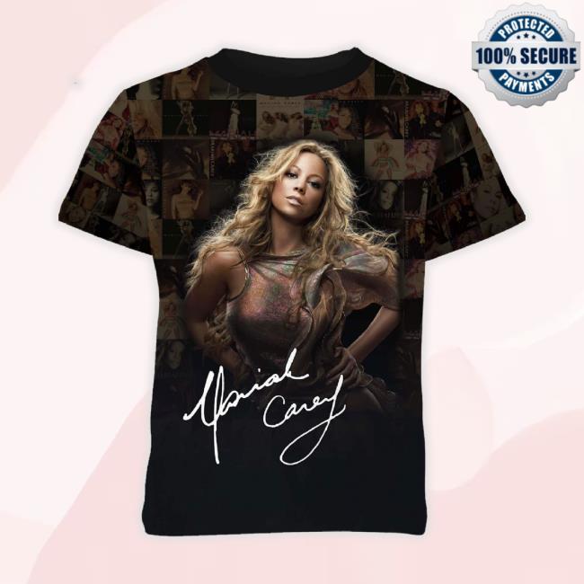 Trending Mariah Carey Album Cover All Over Printed Hoodie Gift Ideas For Music Lovers