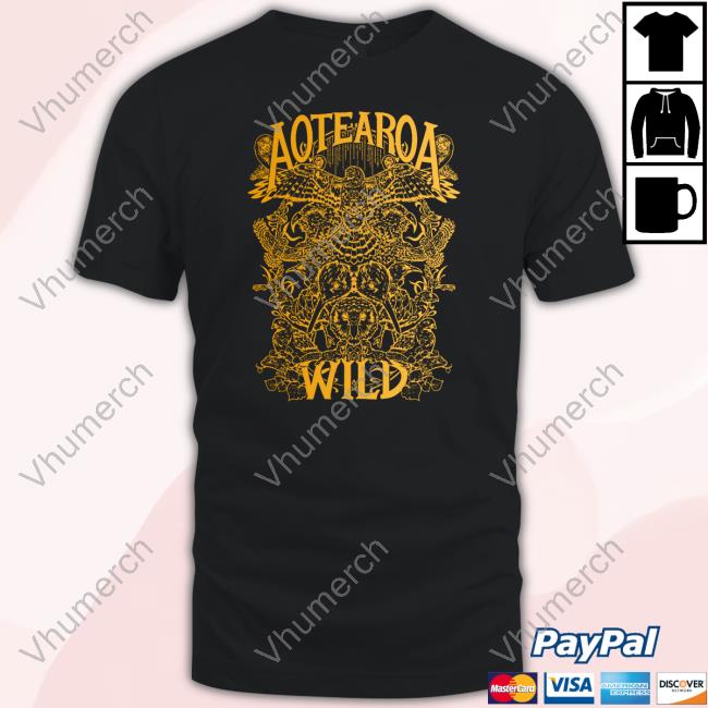 Pepperraccoon Merch Aotearoa Wild Hooded Sweatshirt