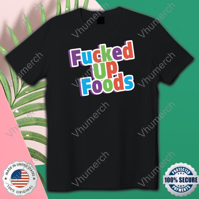 Gimmick Accounts Being Sellouts Fucked Up Foods Crunch Long Sleeve Tee Shirt Gimmicksellouts