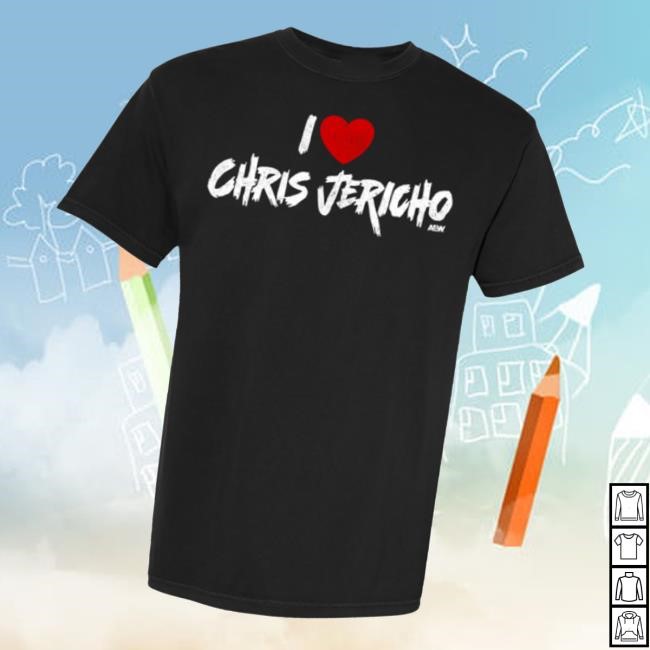 I Heart Chris Jericho T-Shirt, Hoodie, Tank Top, Sweater And Long Sleeve T-Shirt