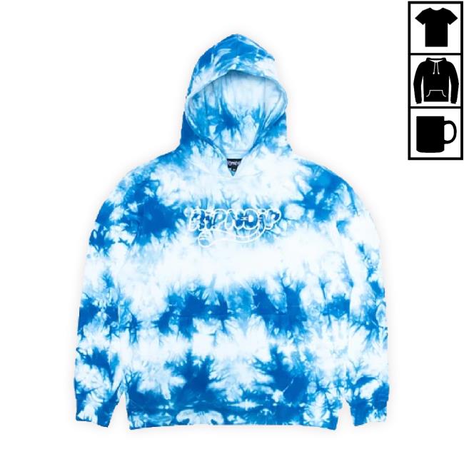 Official Dino Skate Merch Store Ripndip Ripntail Shirts (Blue Acid Wash) Dinoskateshop