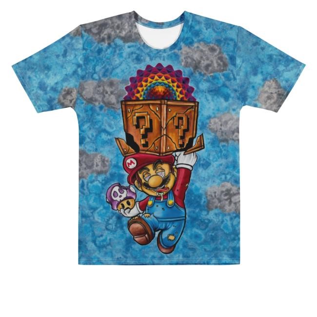 Dyes N Good Vibes Merch Shop Store Official Poison Mushroom Print Presale Tee