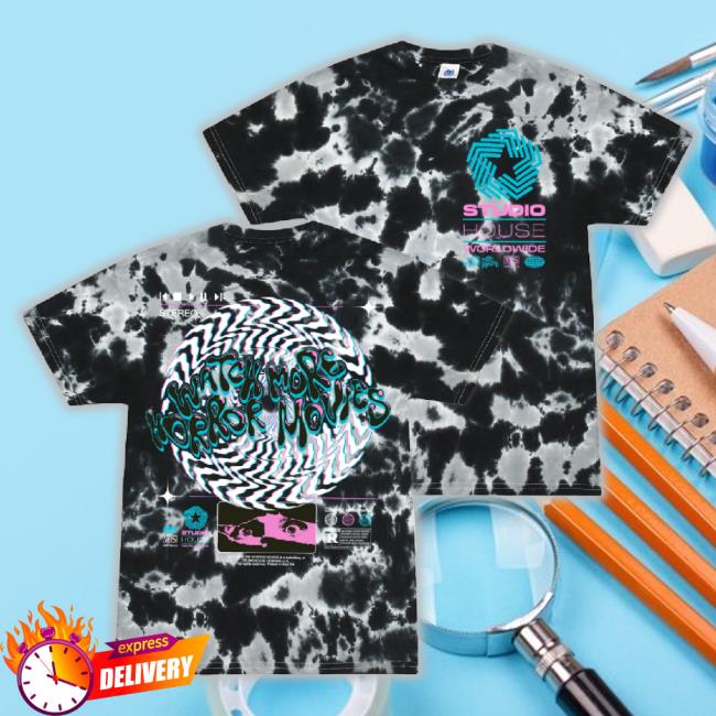 "Watch More" Tiedye Tee