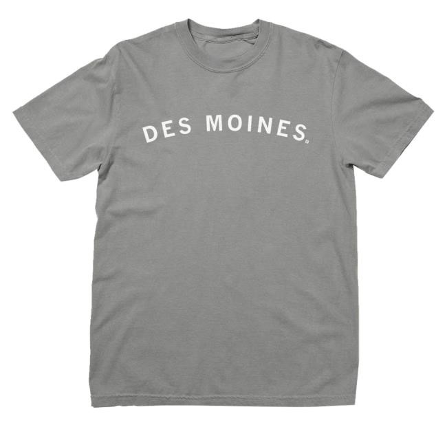 Raygun Merch Shop Des Moines Curved Logo Heavyweight T Shirt