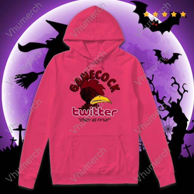 Gamecock Twitter Crazy As Fuck Tee Shirt