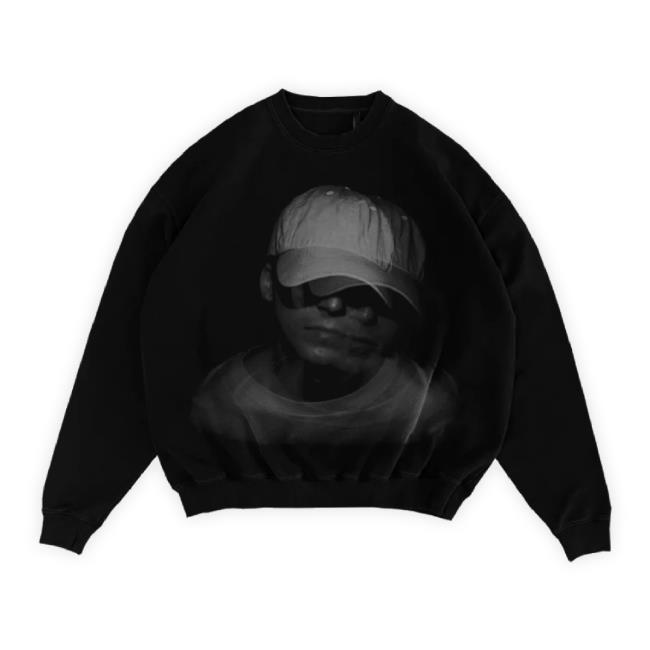 Official Nf Real Music Merch Store Black Blur Sweatshirt Nfrealmusicmerch Shop