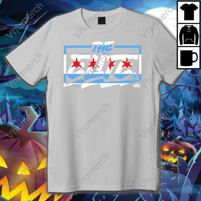 Shiningpolaris The Elite Chicago Flag AEW Hoodie