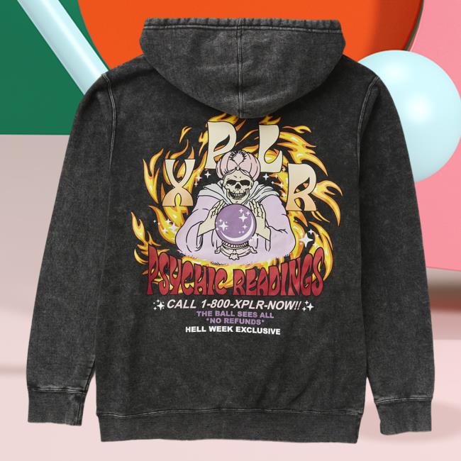 Official Sam And Colby Merch Store Shopxplr Psychic Reading Hw Hood Mineral Wash Shop Xplr SamAndColby