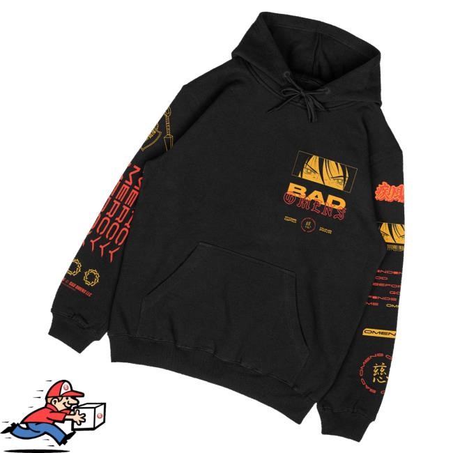 Bad Omens Merch Item Sharingan Sweaters