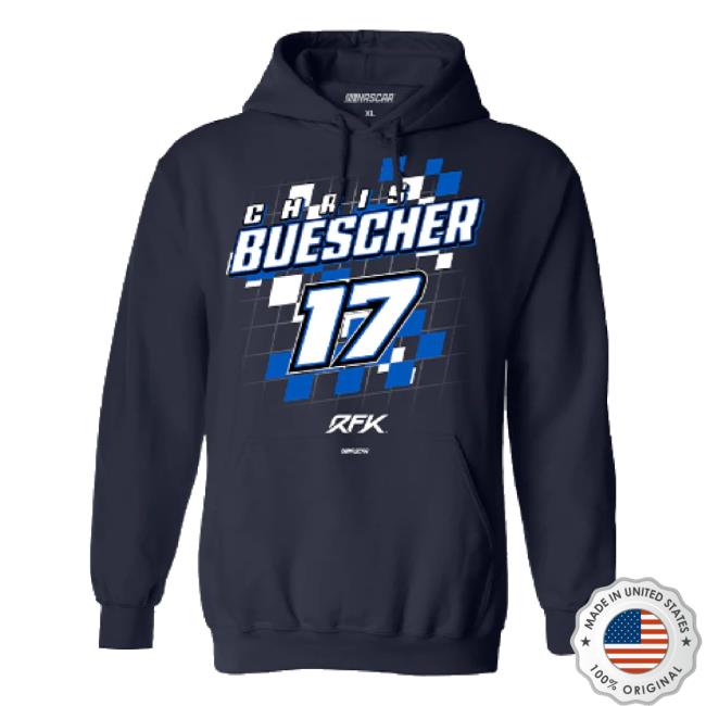 Trending Rfk Merch Store Chris Buescher 2024 Front Runner Long Sleeve Tee Rfk Shop