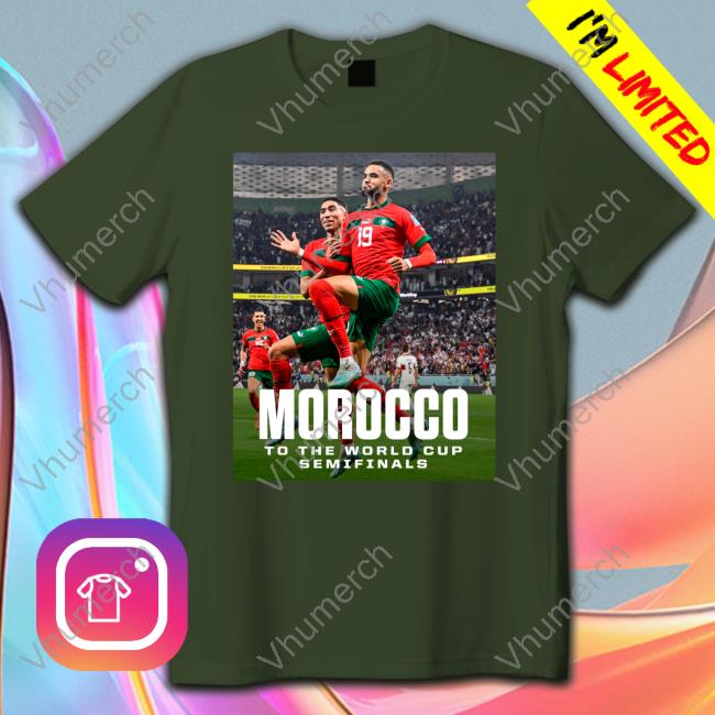 Morocco To The World Cup Semifinals Hoodie
