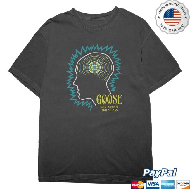 Goose The Band Merch Shop Store Official Grand Rapids February 2025 Event Classic Shirt