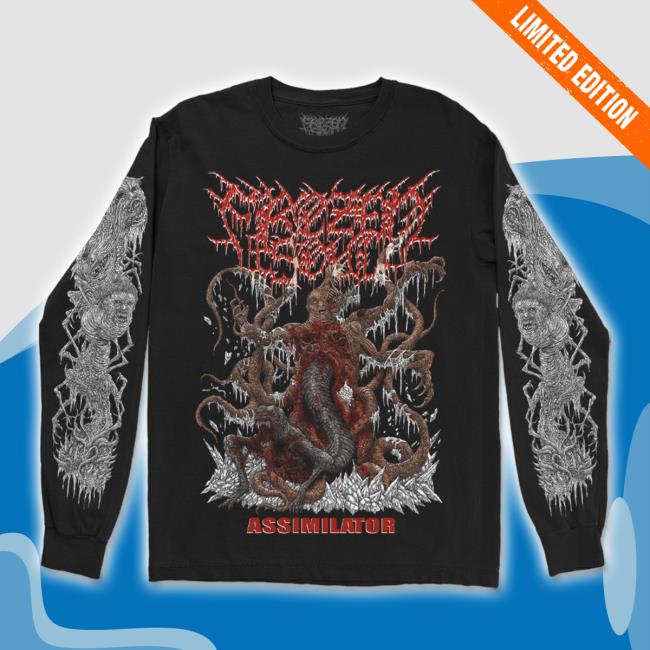 Official Frozensoultx Merch Store Assimilator Sweater (Black) Frozensoultx Shop
