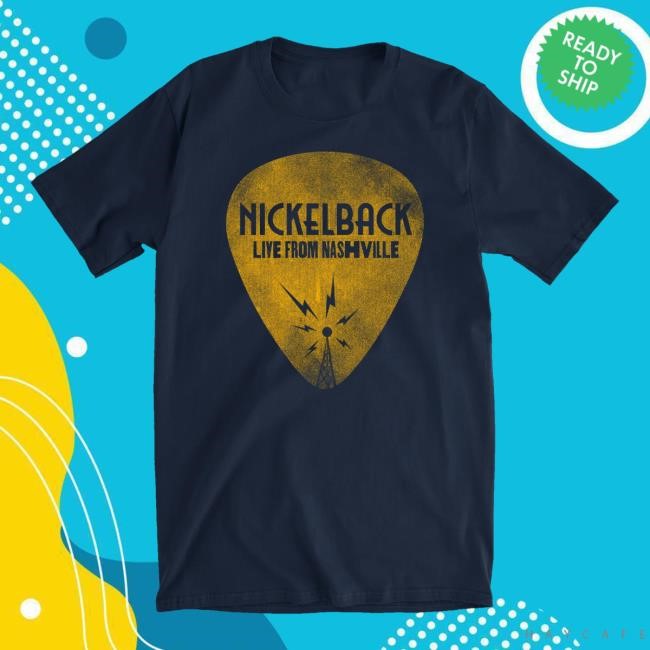 Official Nickelback Merch Live From Nashville Crewneck Sweatshirt