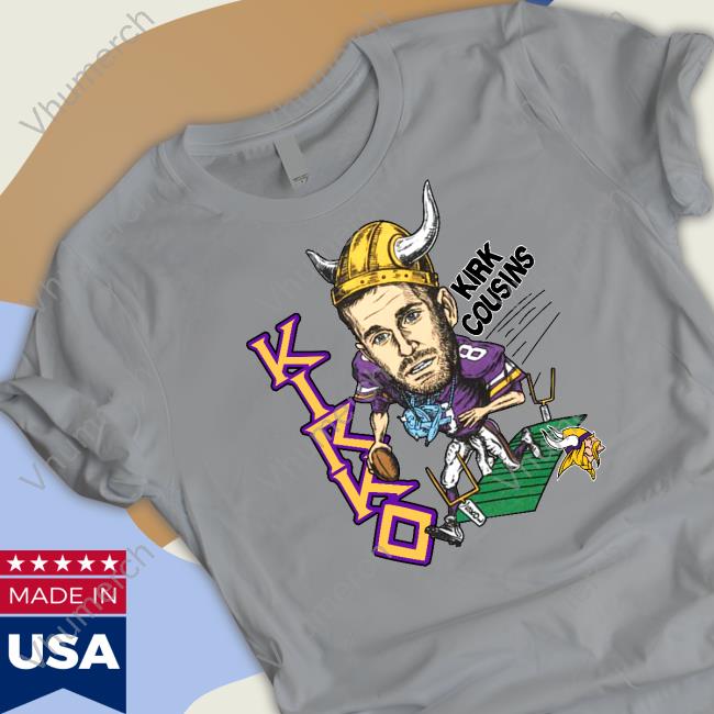 Minnesota Vikings Kirk Cousins Tee Shirt