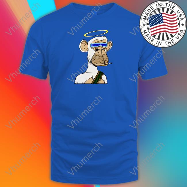 Gino Eth Bored Ape Yacht Club Long Sleeve Tee Shirt