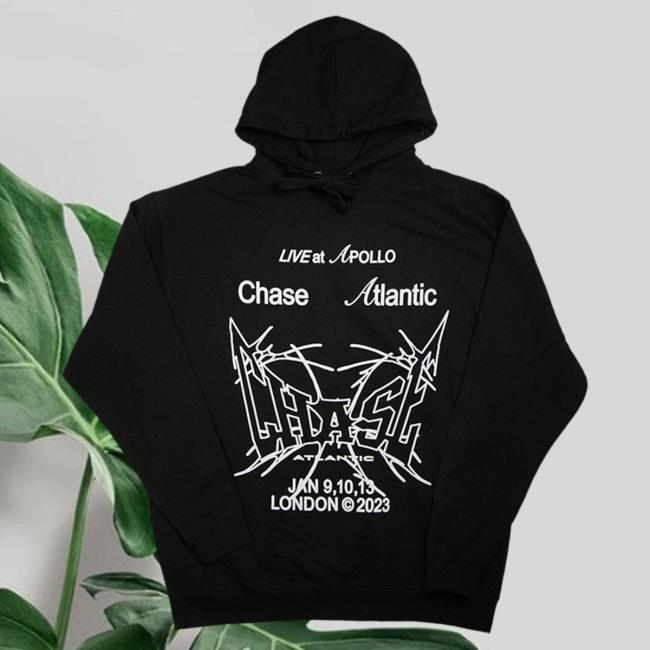 Official Chase Atlantic Merch Store Chase Pullover Sweatshirt Black ChaseAtlantic Shop