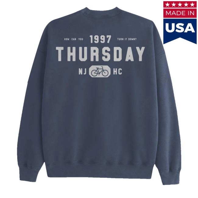 Thursday How Can You 1997 Turn It DownThursday Njhc Hooded Sweatshirt