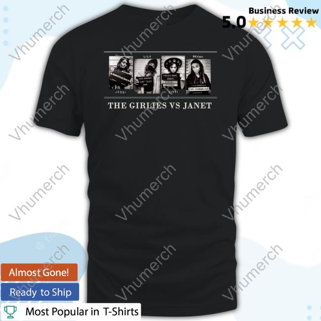 Lily Marston The Girlies Vs Janet Long Sleeve Tee Shirt