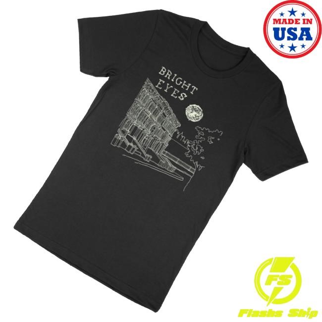 Trending Bright Eyes Merch I'm Wide Awake, It's Morning Anniversary Shirts