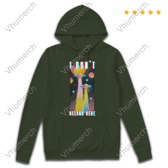 Pot8um Store I Don't Belong Here Supersoft Shirt Potatum