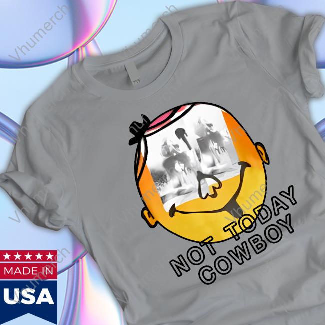 Travis Kelce Wearing Not Today Cowboy T-Shirt